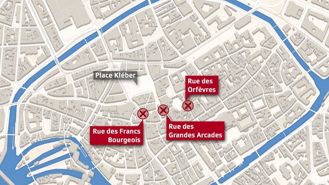 Karte Strassburg Karte Strassburg