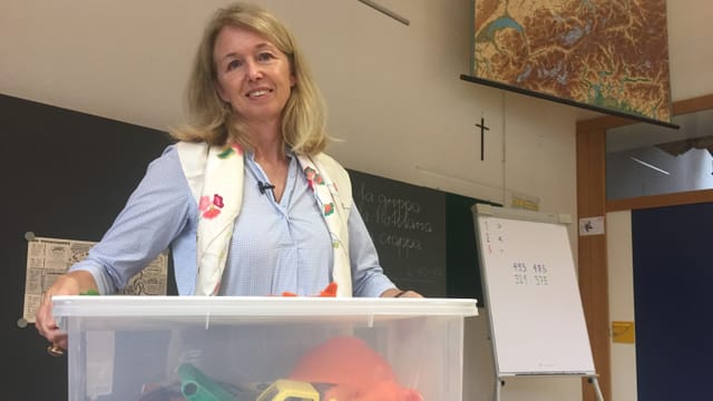Sibylle Wietlisbach, l'inventadra da «Wunderfitz und Redeblitz» Sibylle Wietlisbach, l'inventadra da «Wunderfitz und Redeblitz»