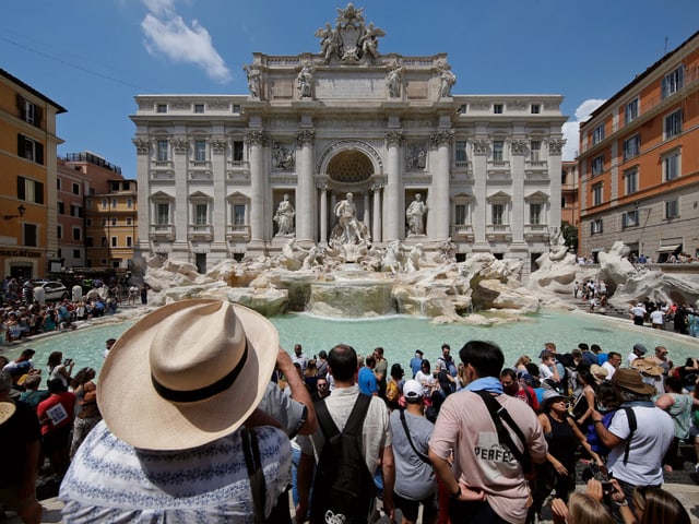 Trevi-Brunnen Trevi-Brunnen