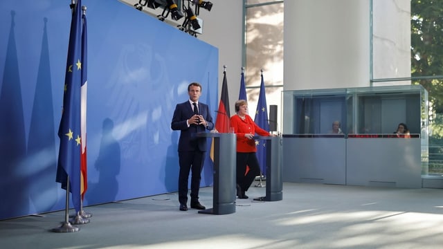 Macron und Merkel Macron und Merkel