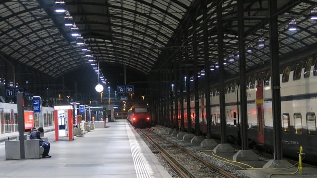 Die Züge fahren wieder in Luzern