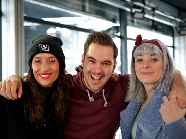 Ganze 5'000 Franken hatte Melanie Winiger mit im Gepäck, als sie am Montagvormittag bei uns vorbeischaute. Wir sagen: Danke!