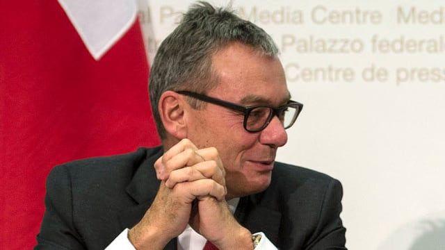 Rudolf Noser (FDP), Präsident der Trägerstiftung Swiss Innovation Park im Interview mit Gaudenz Wacker