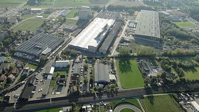 Luftaufnahme Areal der Ferrowohlen Luftaufnahme Areal der Ferrowohlen