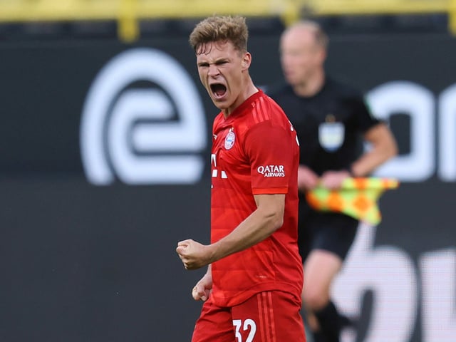 Joshua Kimmich jubelt.