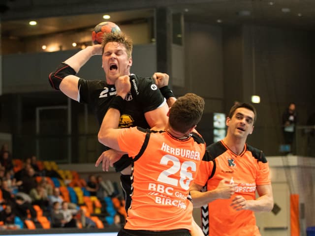 Die Spiele zwischen Pfadi Winterthur und Kadetten Schaffhausen. Die Spiele zwischen Pfadi Winterthur und Kadetten Schaffhausen.