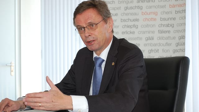 Hans-Jürg Käser zu den kommenden Herausforderungen (15.1.2016)