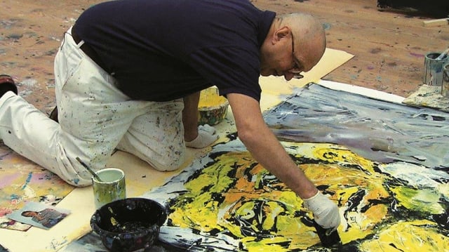 Video «Georg Baselitz» abspielen Video «Georg Baselitz» abspielen