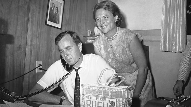 Barbara Bush und George H.W. Bush Barbara Bush und George H.W. Bush