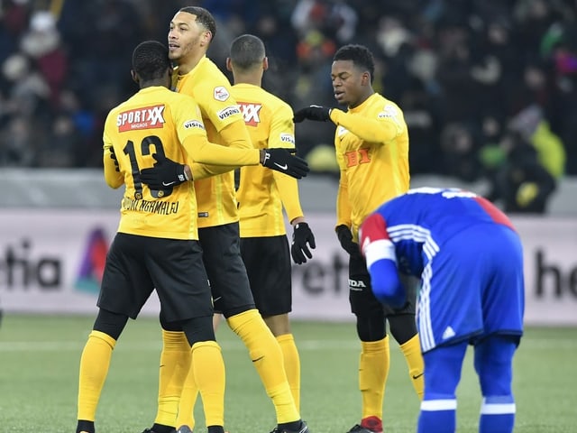 YB gewann das letzte Cup-Duell gegen den FCB. YB gewann das letzte Cup-Duell gegen den FCB.
