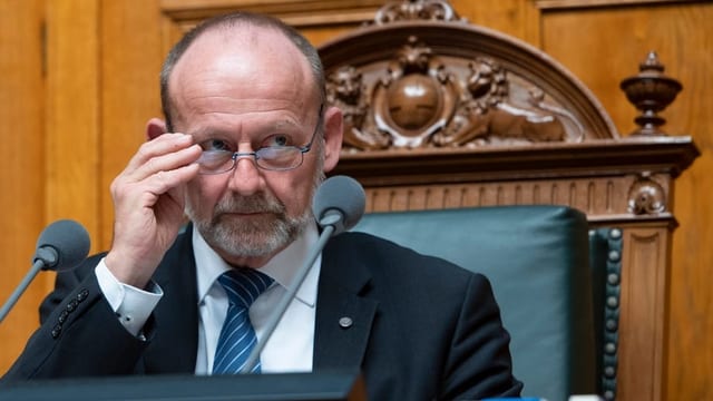Dominique de Buman im Nationalratsaal. Dominique de Buman im Nationalratsaal.