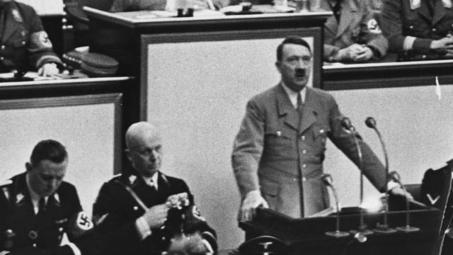 Hitlers Rede vor dem Reichstag bei Kriegsbeginn