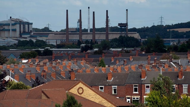 Blick auf Rotherham Blick auf Rotherham