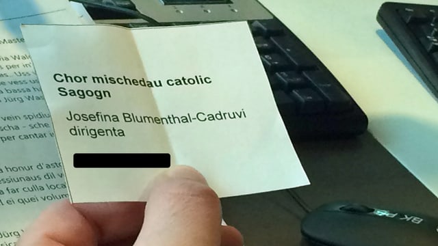 Il Chor mischedau catolic Sagogn sa participescha al proxim barat. Il Chor mischedau catolic Sagogn sa participescha al proxim barat.