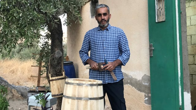 Ahmed Bani Mustafa, Tourenleiter in Jerash.