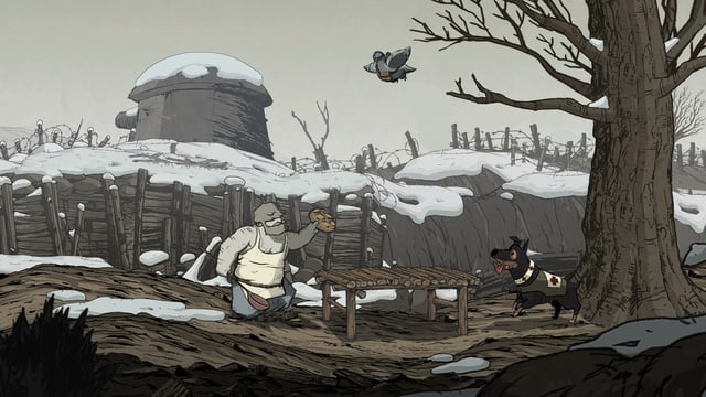 Spielszene aus «Valiant Hearts» Spielszene aus «Valiant Hearts»