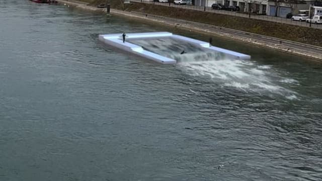 Visualisierung der Basel Wave. Visualisierung der Basel Wave.