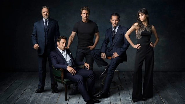 Die Protagonisten des Dark Universe im Gruppenbild. Die Protagonisten des Dark Universe im Gruppenbild.