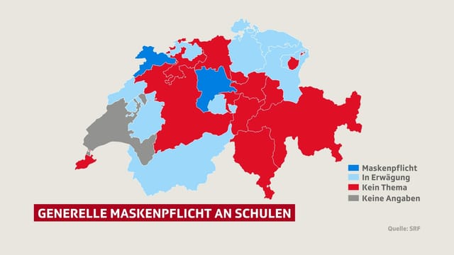 Schweizer Karte mit Kantonen Schweizer Karte mit Kantonen