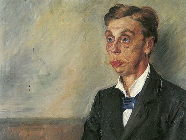 Porträt von Eduard von Keyserling. Porträt von Eduard von Keyserling.