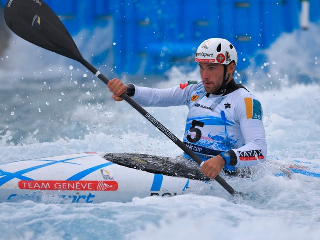 Martin Dougoud ist einer der beiden Schweizer Kanuten, die an den Olympischen Spielen teilnehmen. Martin Dougoud ist einer der beiden Schweizer Kanuten, die an den Olympischen Spielen teilnehmen.