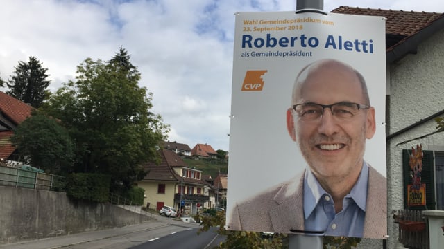 Wahlplakat Roberto Aletti Wahlplakat Roberto Aletti