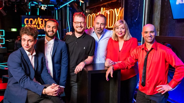 Video «Karim Slama, Maxi Gstettenbauer, Mirja Regensburg, Dominik&Sanjiv» abspielen Video «Karim Slama, Maxi Gstettenbauer, Mirja Regensburg, Dominik&Sanjiv» abspielen