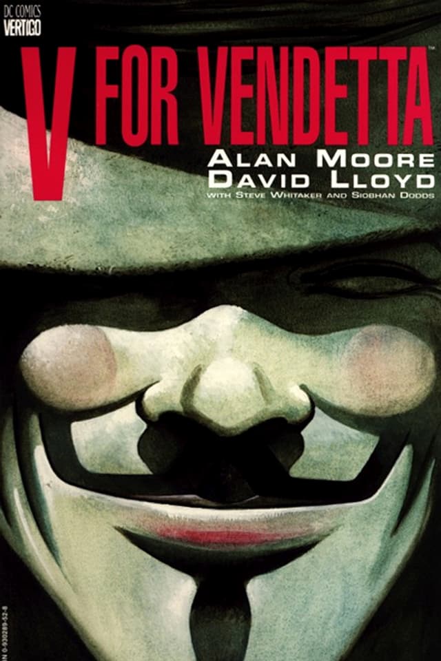 Abrechnung mit Maggie Thatchers Neoliberalismus: Alan Moore's Rächer-Serie «V for Vendetta». Abrechnung mit Maggie Thatchers Neoliberalismus: Alan Moore's Rächer-Serie «V for Vendetta».