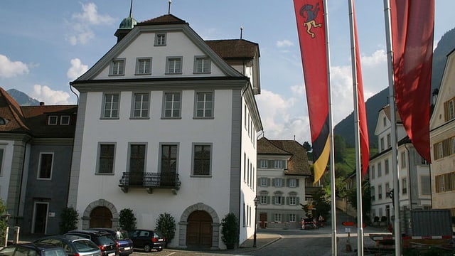 Das Rathaus von Stans. Das Rathaus von Stans.