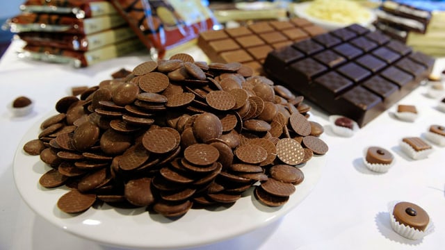 Schokolade von Barry Callebaut. Schokolade von Barry Callebaut.