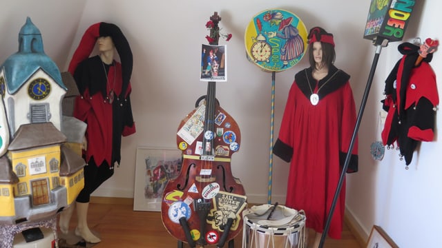 Ausstellung von Fasnachtsobjekten Ausstellung von Fasnachtsobjekten