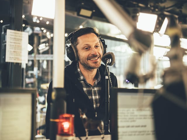 Ex-NHL-Star Mark Streit war zu Besuch.