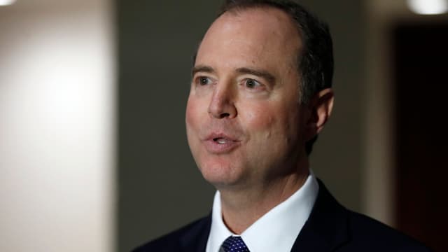 Adam Schiff Nahaufnahme Adam Schiff Nahaufnahme