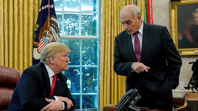 Trump und Kelly Trump und Kelly