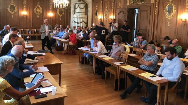 Debatte im Bürgergemeinderat Debatte im Bürgergemeinderat
