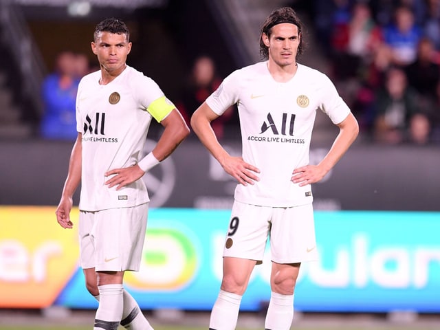 Thiago Silva und Edinson Cavani sind bedient. Thiago Silva und Edinson Cavani sind bedient.