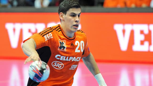 Kadetten-Youngster Luka Maros zeigte eine starke Leistung. Kadetten-Youngster Luka Maros zeigte eine starke Leistung.