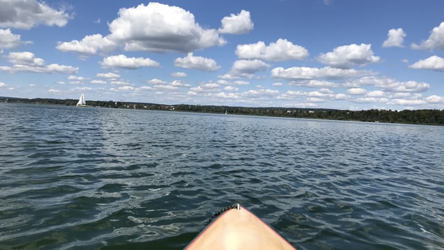 Klare Sicht auf dem Greifensee Klare Sicht auf dem Greifensee