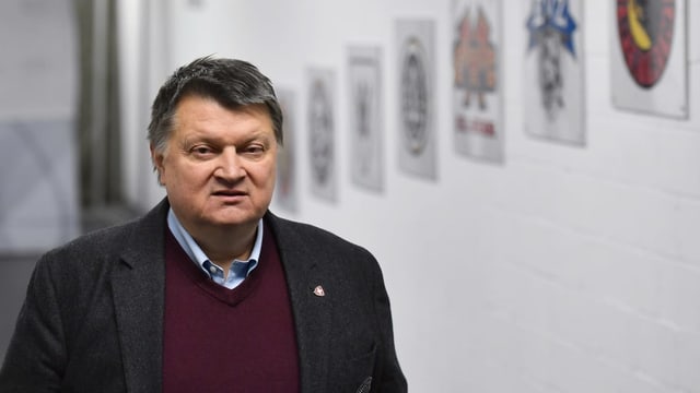Der Präsident im Kabinengang. Der Präsident im Kabinengang.