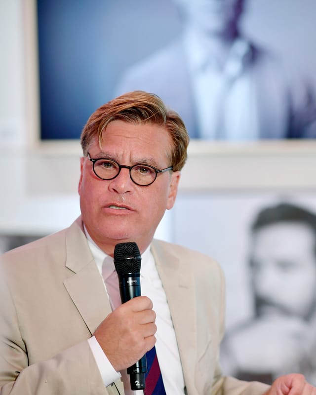 Aaron Sorkin bei einer Master Class im Rahmen des 13. ZFF. Aaron Sorkin bei einer Master Class im Rahmen des 13. ZFF.