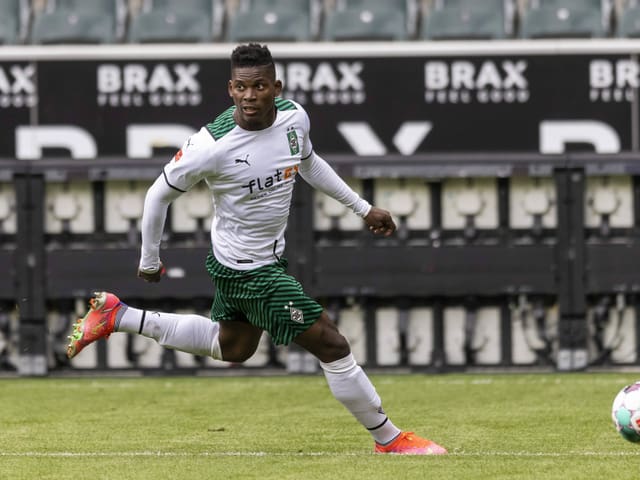 Breel Embolo auf dem Spielfeld