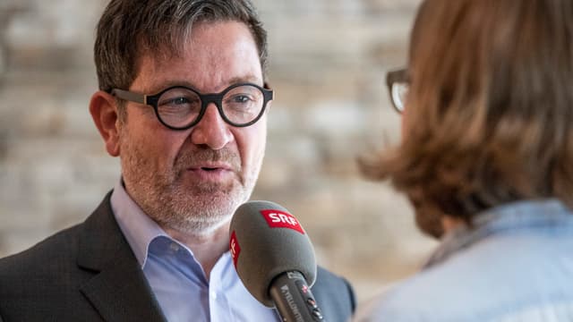 Porträt von CEO Stefan Otz während eines Interviews Porträt von CEO Stefan Otz während eines Interviews