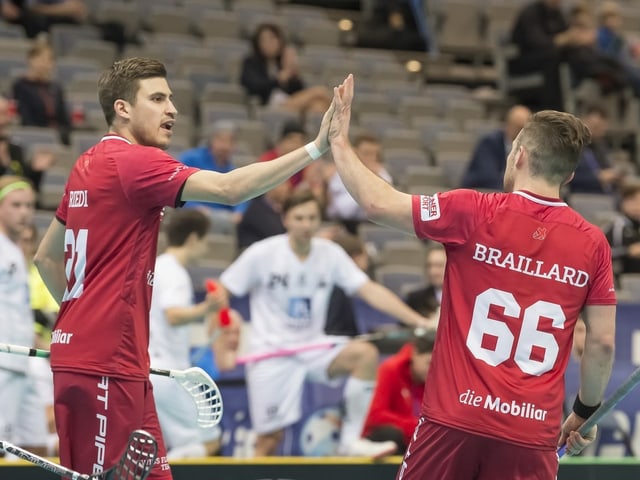 Paolo Riedi und Tim Braillard. Paolo Riedi und Tim Braillard.