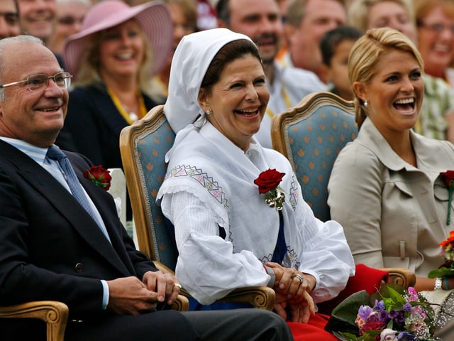 Carl Gustaf, Silvia, Madeleine Carl Gustaf, Silvia, Madeleine