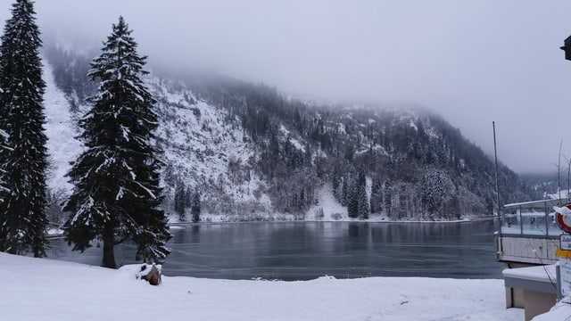 Der Obersee im Winter Der Obersee im Winter
