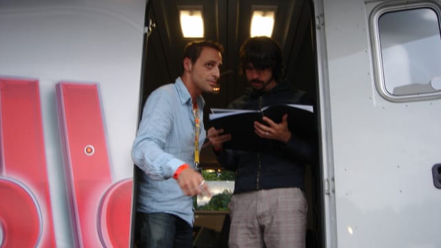Im Sendebus von SRF 3: Dave Grohl Im Sendebus von SRF 3: Dave Grohl