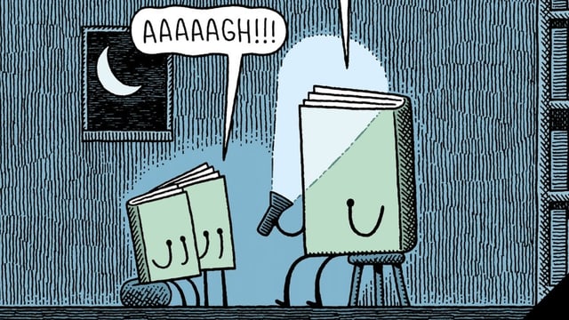 Tom Gauld spottet liebevoll über den Literaturbetrieb