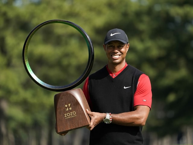 Tiger Woods. Tiger Woods.