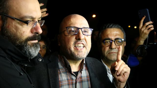 Ahmet Sik nach dem Urteil Ahmet Sik nach dem Urteil