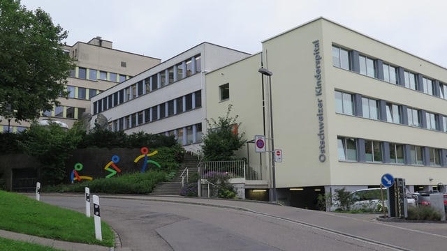 Kinderspital von aussen fotografiert Kinderspital von aussen fotografiert